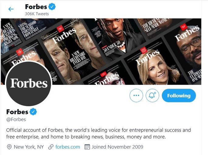 Forbes-Twitter-nom d'utilisateur