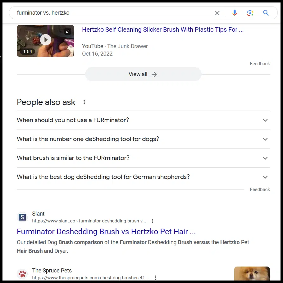 Contenu « X contre Y »