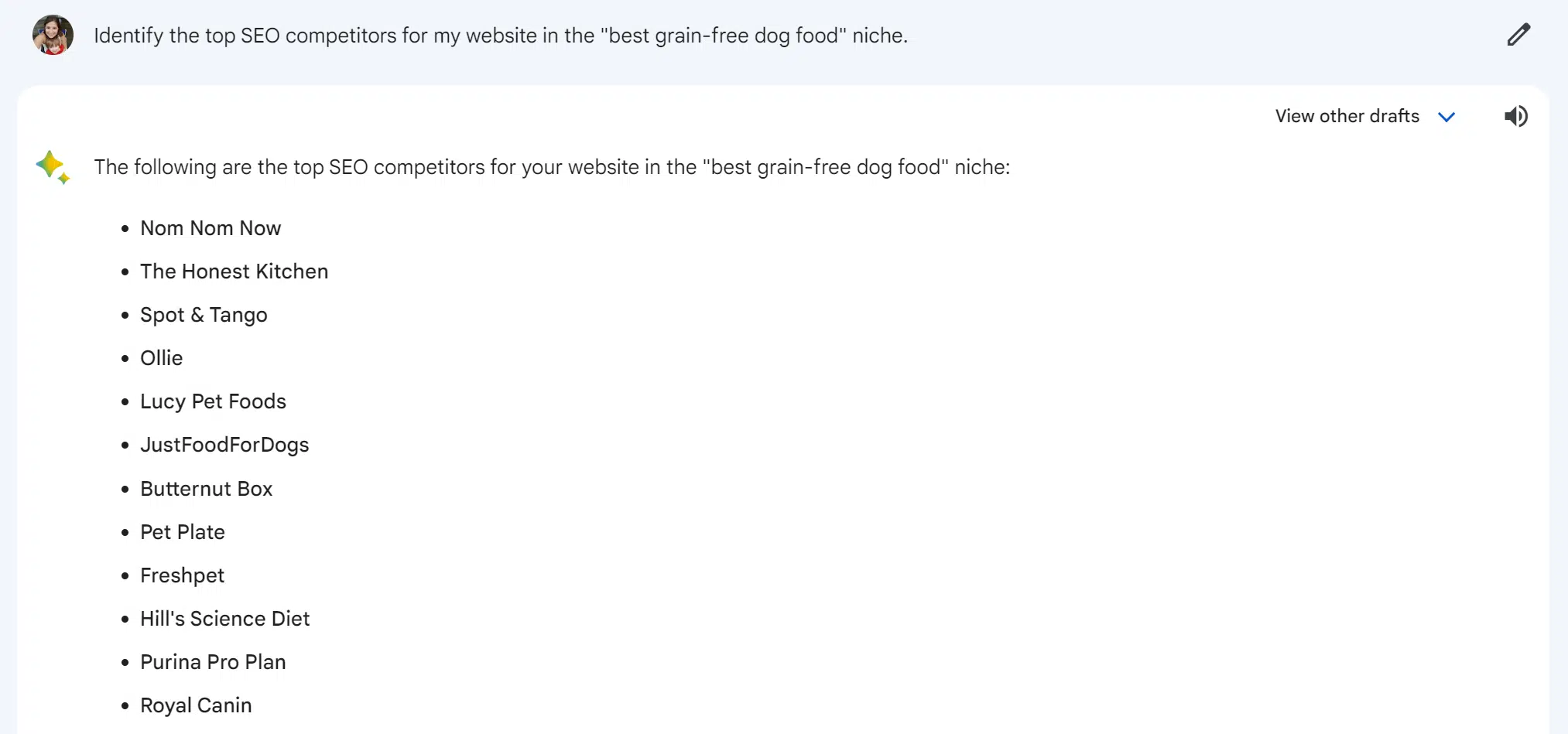 Barde - Identifiez vos concurrents