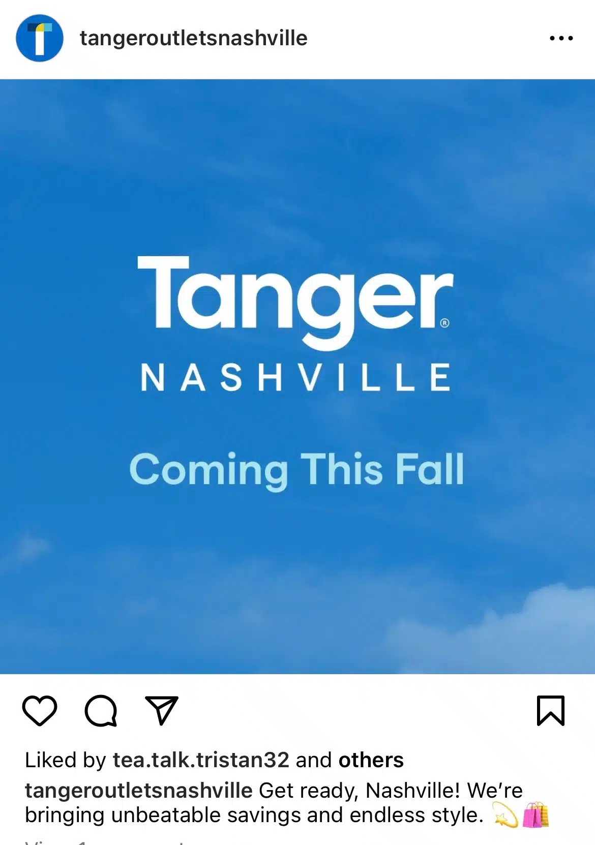 Exemple de publication commerciale sur IG