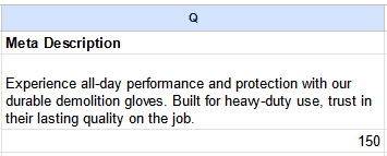 Méta descriptions - ChatGPT