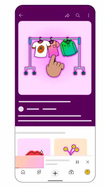 Collections d'achats YouTube