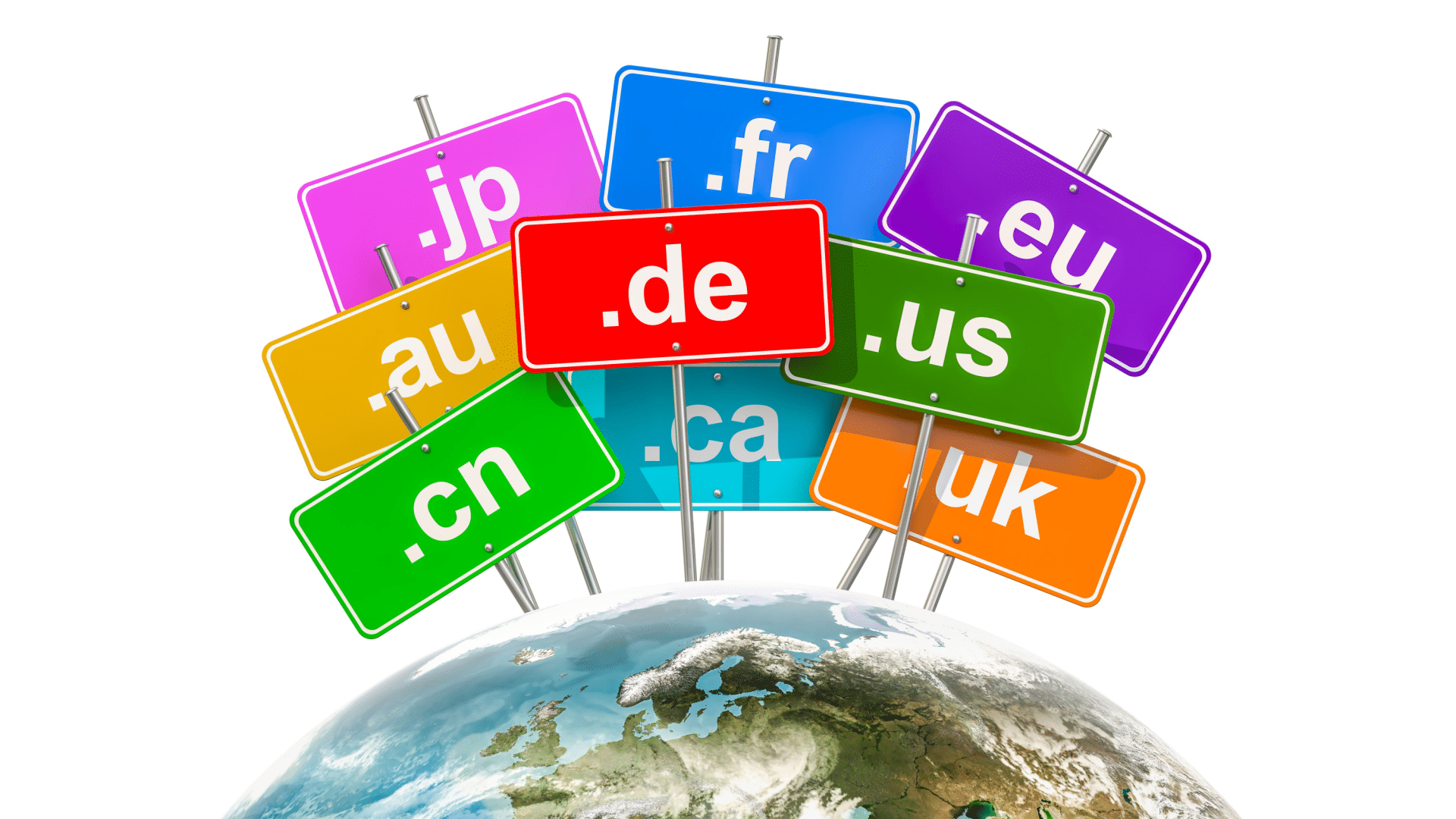 Étude : 56 % des trois premières positions de Google sont occupées par des ccTLD