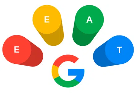 Graphique Google EEAT