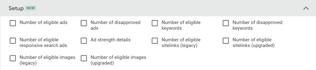 Organisation du groupe d'annonces