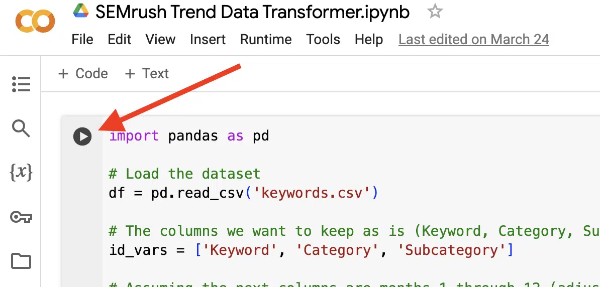 Comment exécuter du code