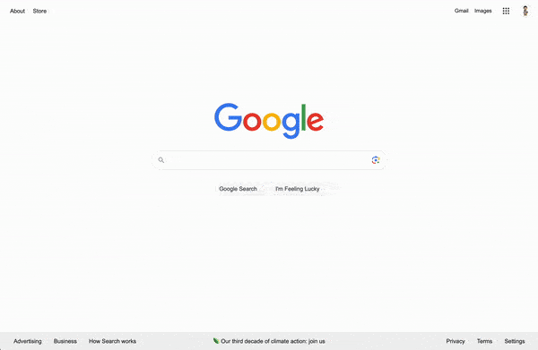 Défilement continu de la recherche Google