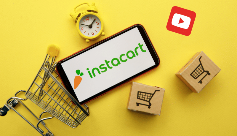 Instacart étend les publicités achetables sur YouTube