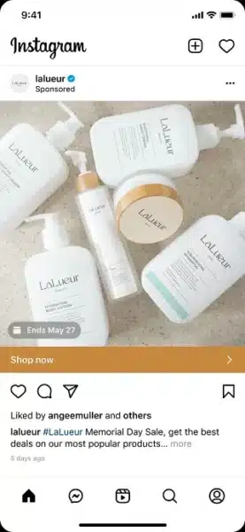 Mises à jour des annonces Meta Holiday2