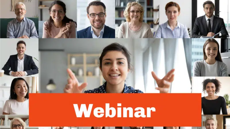 Rejoignez notre webinaire Réservez votre place