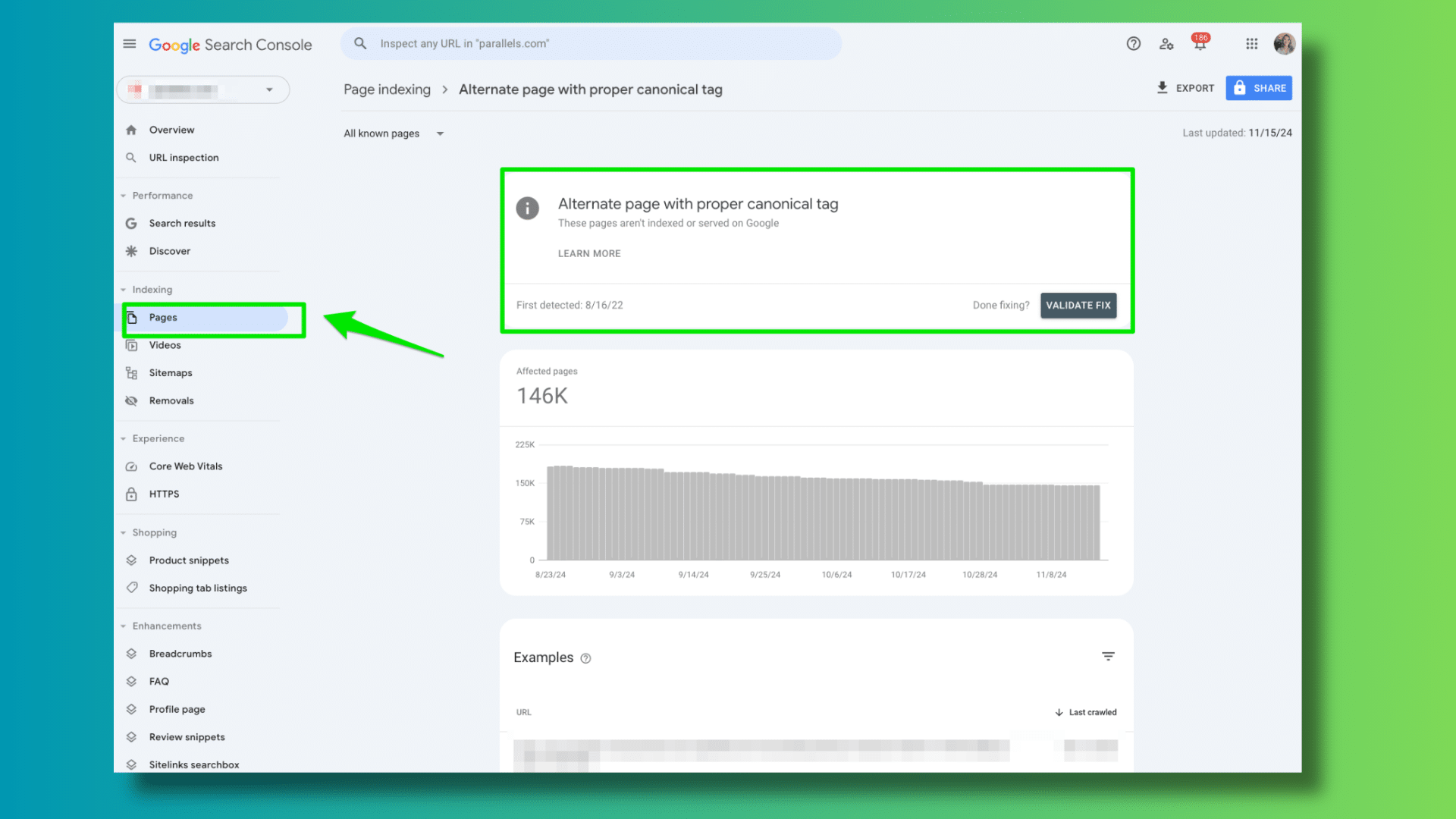 Comment corriger l'erreur « Page alternative avec la balise canonique appropriée » dans Google Search Console