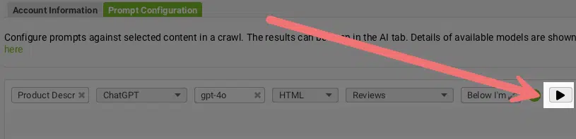 Scraming Frog et OpenAI - Sortie du test