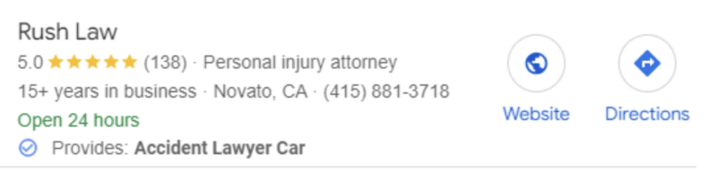 Rush Law GBP