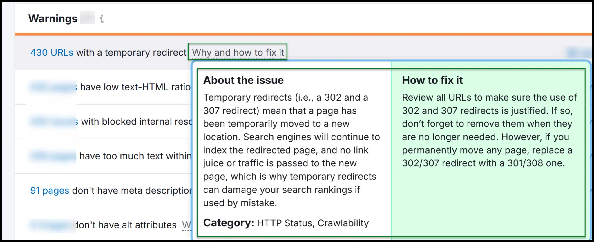 Semrush pourquoi et comment réparer