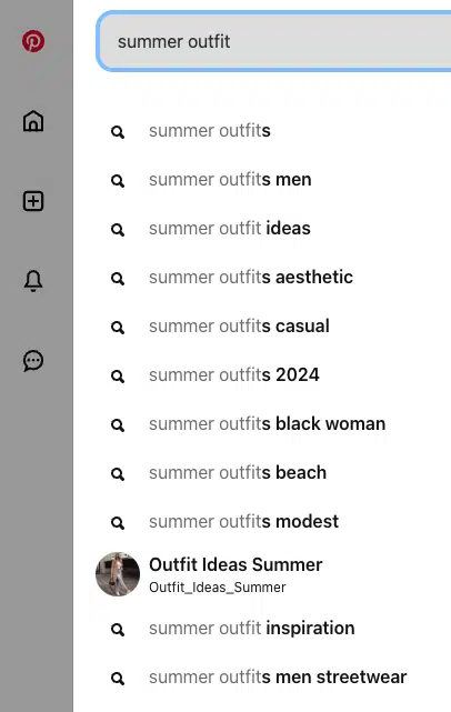 Tenue d'été Pinterest
