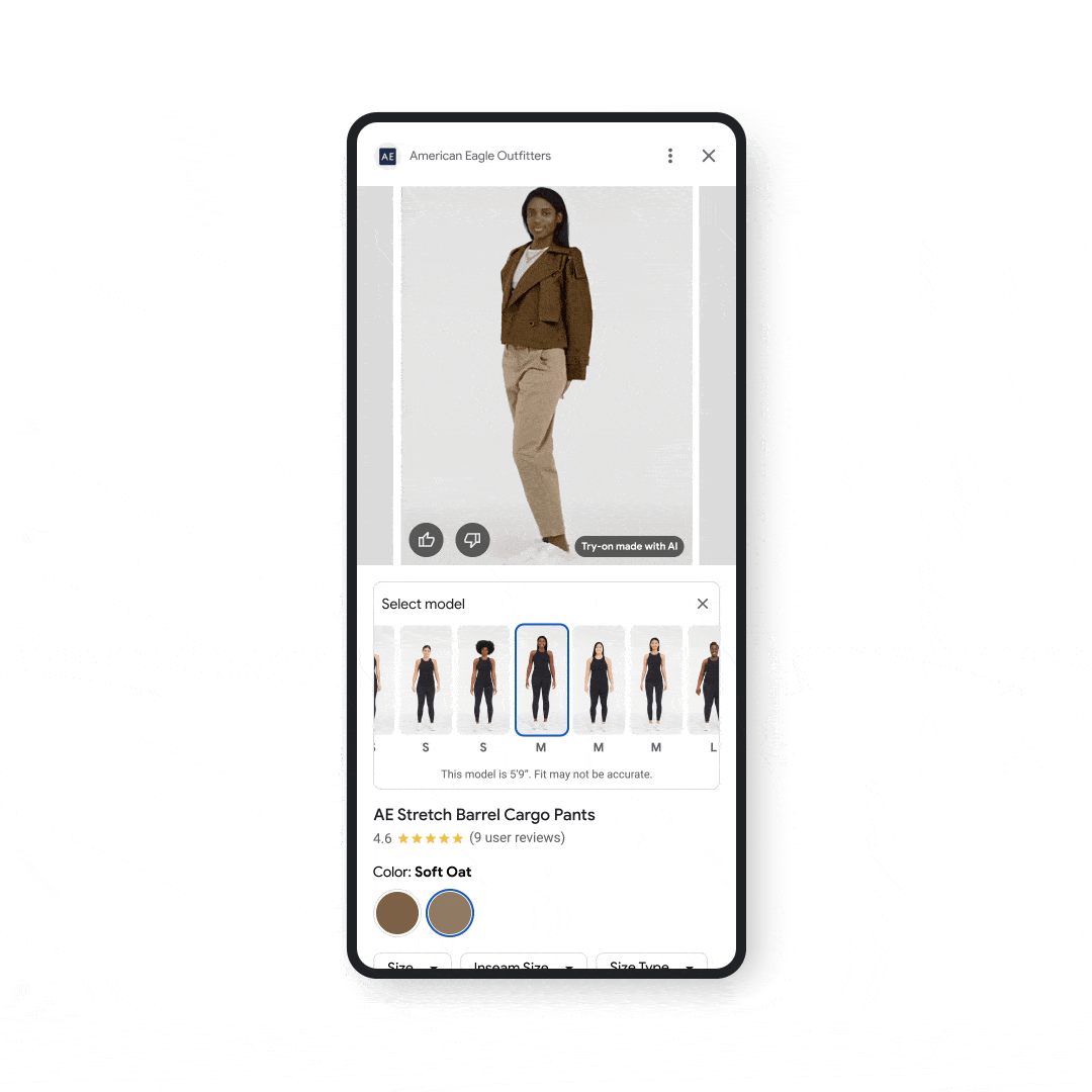 Google Shopping Virtual essaie