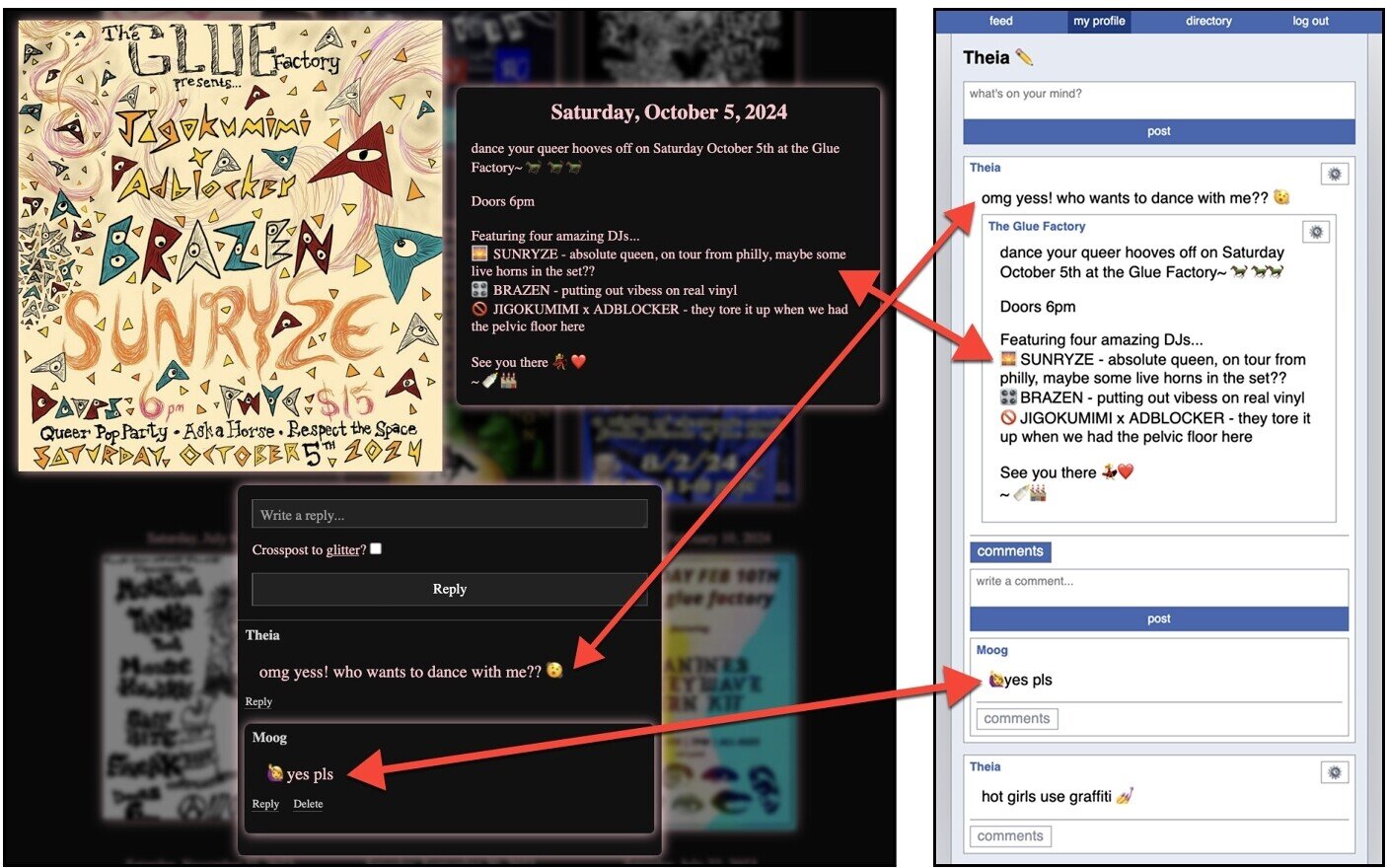Graffiti Framework permet aux gens de personnaliser les espaces sociaux en ligne tout en restant connecté avec les autres